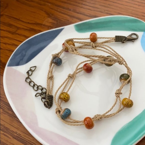 💕Last one Boho Color charm Necklace - Picture 2 of 5